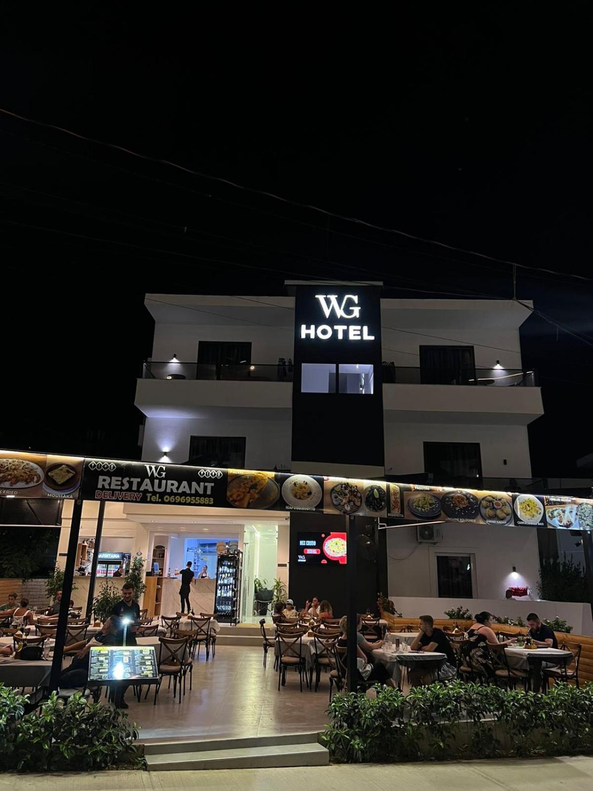 Wg Hotel Ksamil Bagian luar foto